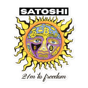 Satoshi - 21M Sticker