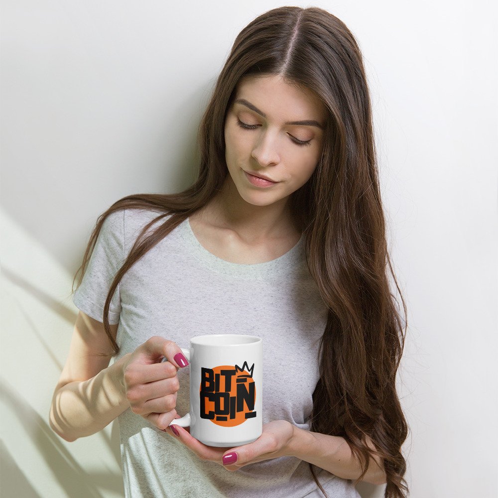 King Bitcoin Mug - Image 4