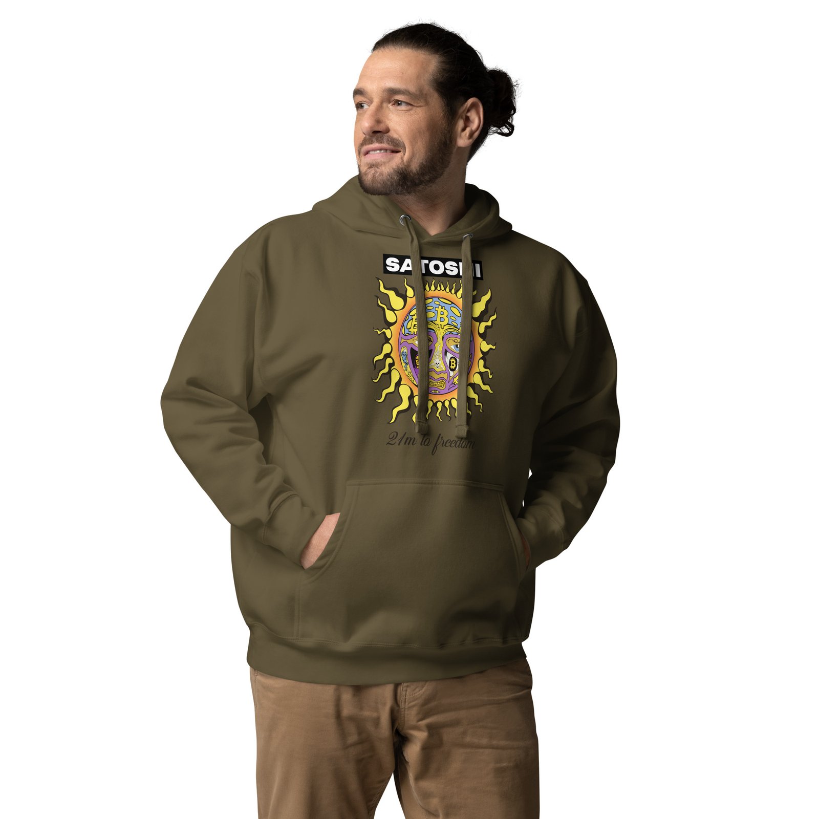 Satoshi 21M Hoodie - Image 2