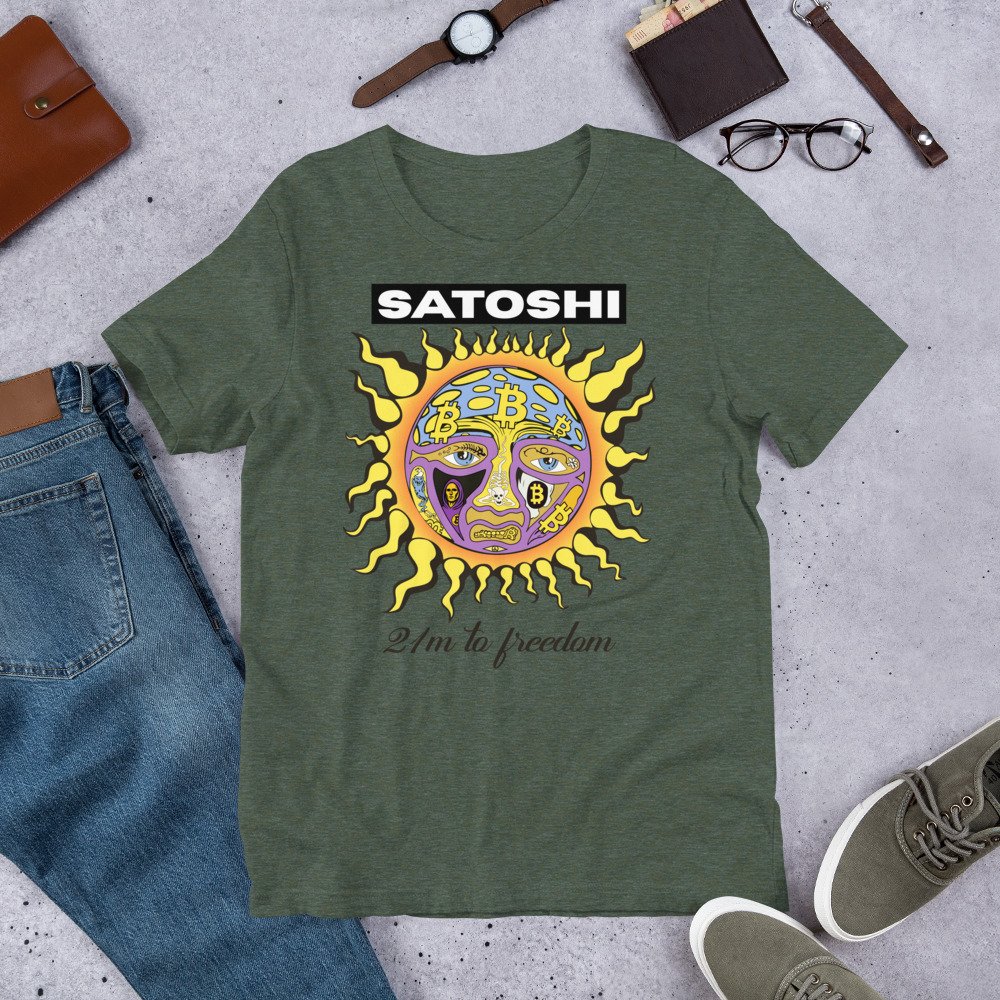 Satoshi 21M T Shirt - Image 3