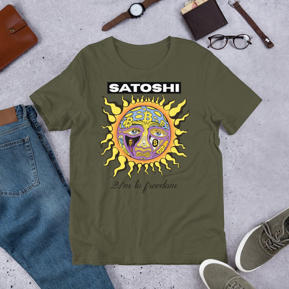 Satoshi 21M T Shirt - Image 2